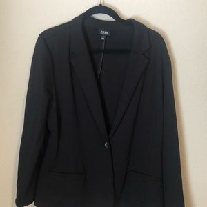 Ponte knit blazer